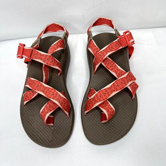 NWOT Chaco Z/2 Classic Sport Sandals Women's Size 7 Swell Peach Pink Brown - Picture 1 of 12
